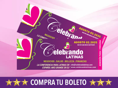Boleto Individual Celebrando Latinas